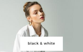 BLACK AND WHITE en vente privilège chez BAZARCHIC