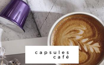 CAPSULES CAFE pas cher sur BAZARCHIC