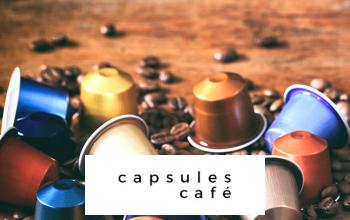 CAPSULES CAFE pas cher sur BAZARCHIC