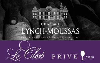CHATEAU LYNCH-MOUSSAS à bas prix chez LE CLOS PRIVÉ