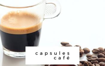 CAPSULES CAFE à prix discount sur BAZARCHIC
