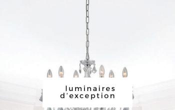 LUMINAIRES D'EXCEPTION en vente privilège sur BAZARCHIC