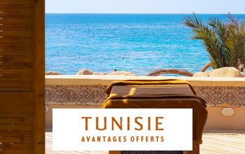 TUNISIE - AVANTAGES OFFERTS en soldes chez VENTE-PRIVÉE LE VOYAGE